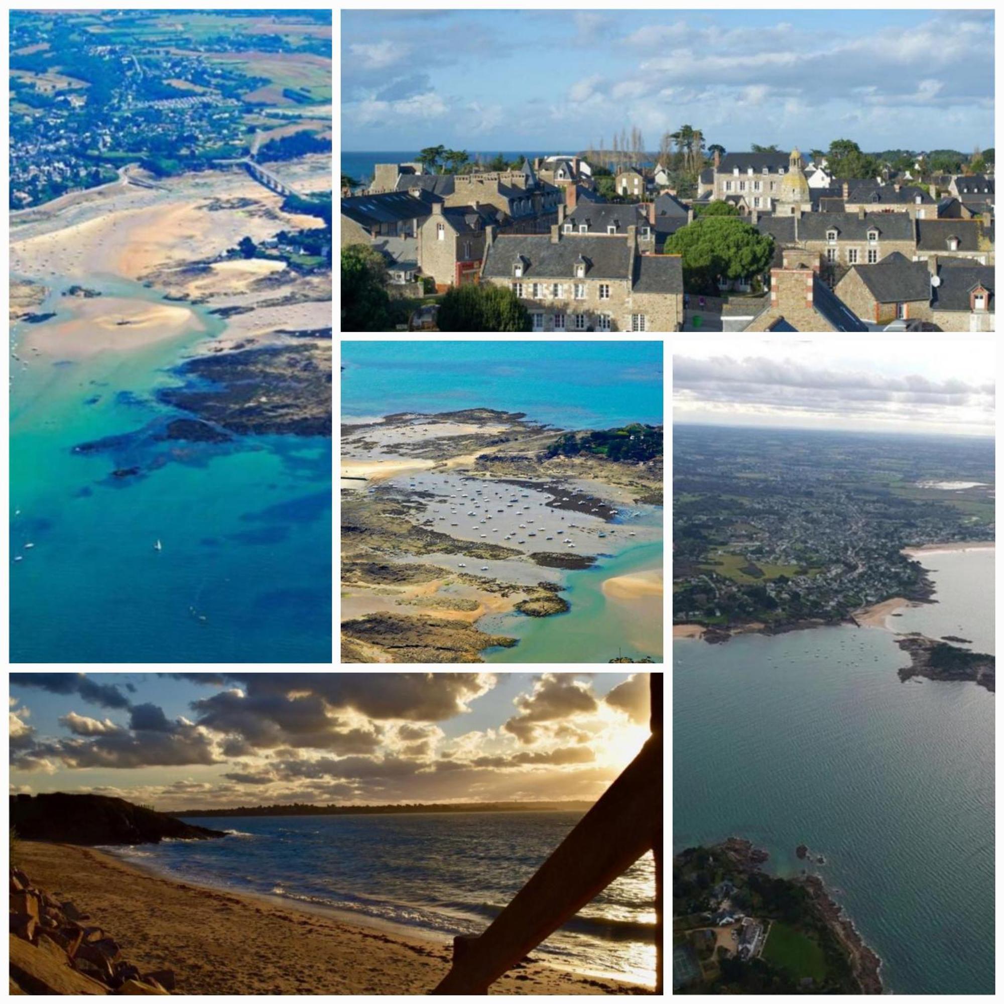 Maison familiale sur la CÔTE D’ÉMERAUDE Lancieux Esterno foto