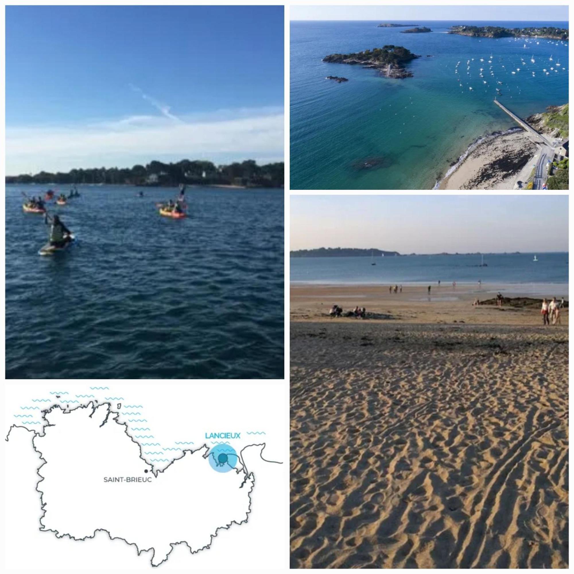 Maison familiale sur la CÔTE D’ÉMERAUDE Lancieux Esterno foto